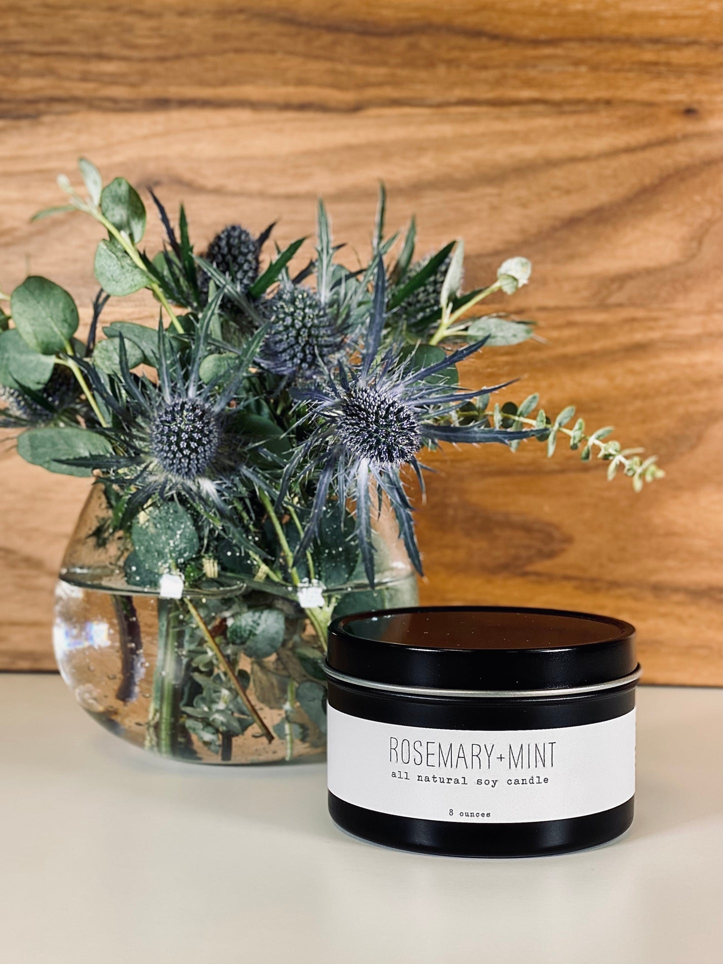 Tin Candle - Rosemary + Mint