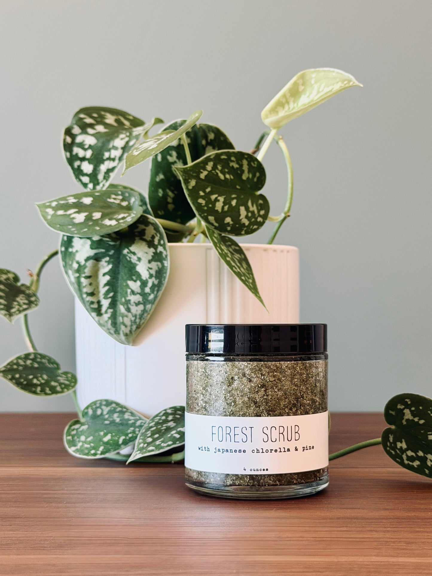 Forest Scrub - with japanese chlorella & pine