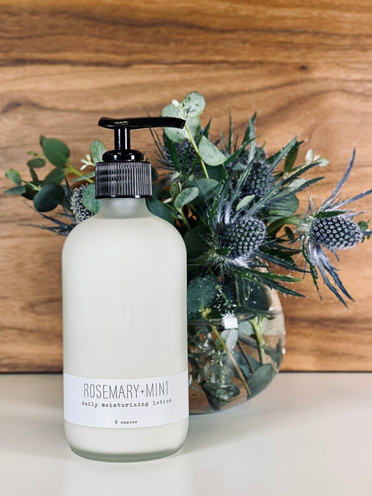 Daily Moisturizing Lotion - Rosemary + Mint *Temp Pkg Change*
